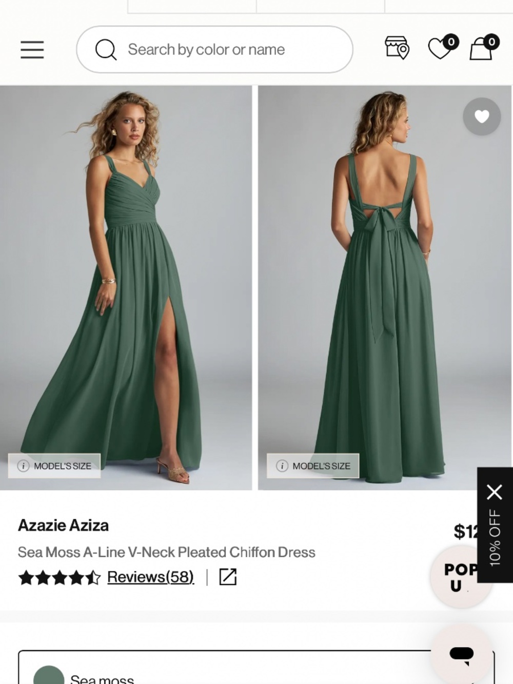 Bridesmaid dress